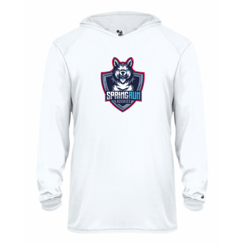 Spring Run - Youth LS Performance Tee with Hood