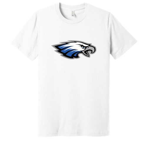 Copiague High School - Canvas Adult Short Sleeve Cotton Tee