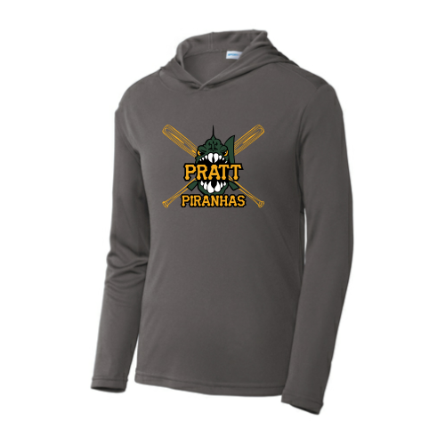 Pratt Piranhas - Sport-Tek Youth PosiCharge Competitor Hooded Pullover