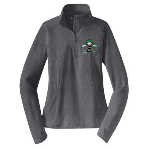Load image into Gallery viewer, Lansdale Cannoneers FB - Ladies Sport Wicking 1-4 Zip Pullover
