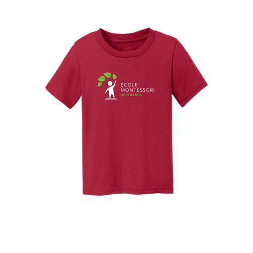 Load image into Gallery viewer, Ecole Montessori - Port &amp; Company Toddler Core Cotton Tee
