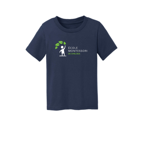Ecole Montessori - Port & Company Toddler Core Cotton Tee