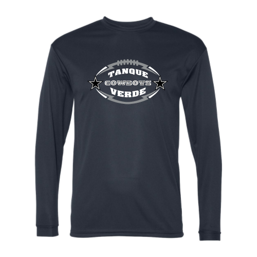 Load image into Gallery viewer, Tanque Verde Cowboys - Adult LS Performance Tee
