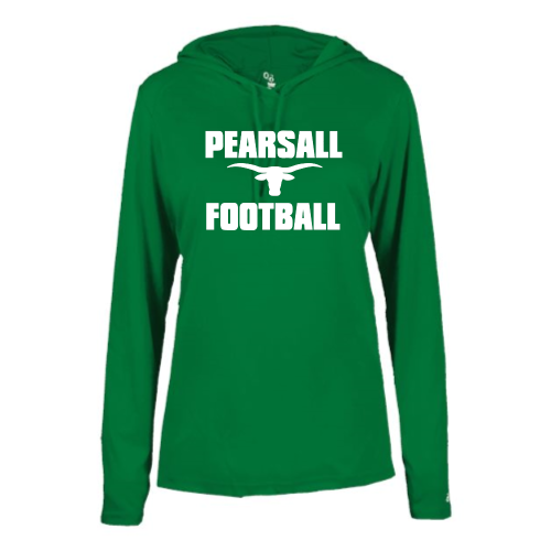 Pearsall Football - Ladies LS Performance Hood