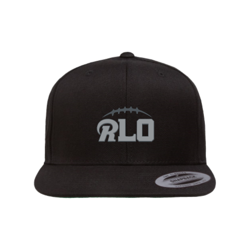 Load image into Gallery viewer, RLO Football - Premium Flat Bill Snapback
