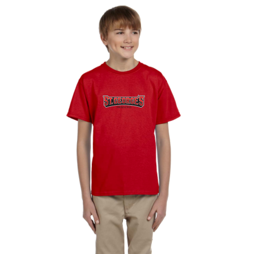 St Georges - Youth Short Sleeve Cotton Tee