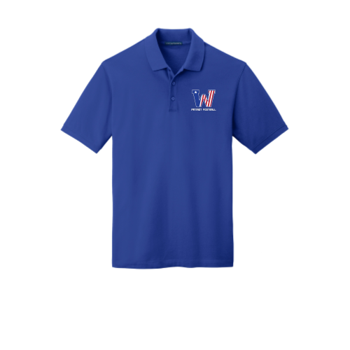 Load image into Gallery viewer, Washington Patriot Football - Port Authority EZCotton Polo

