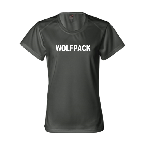 Load image into Gallery viewer, Lincoln Wolfpack - Ladies B-Core SS Performance Tee
