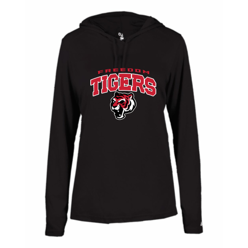 FMS Ladies Long Sleeve Performance Tee with Hood