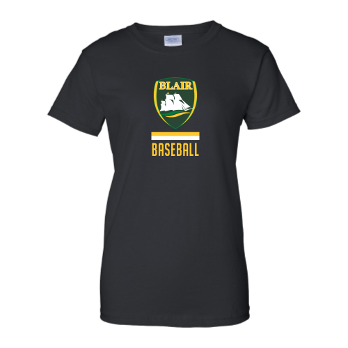 Load image into Gallery viewer, Blair Baseball - Ladies' Short Sleeve Cotton Tee

