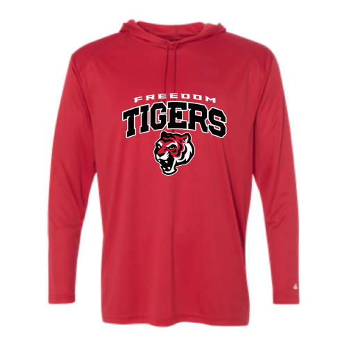 FMS Adult Hooded Long Sleeve Performance