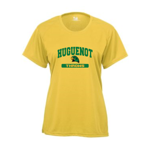 Huguenot Track and Field Throws - Ladies B-Core SS Performance Tee