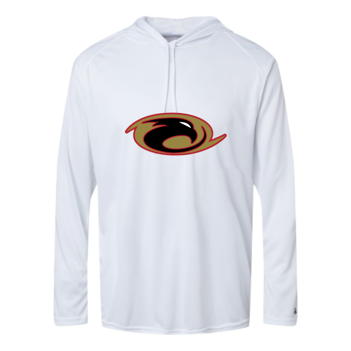 Thunderhawks Softball - Adult LS Performance Tee with Hood