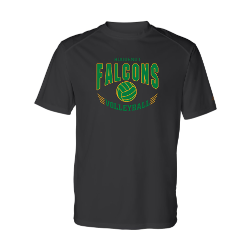 Huguenot Volleyball - Adult B-Core SS Performance Tee