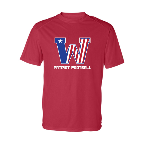 Washington Patriot Football - Adult B-Core SS Performance Tee