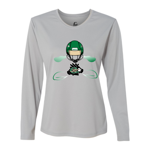 Load image into Gallery viewer, Lansdale Cannoneers FB - Ladies LS Performance Tee

