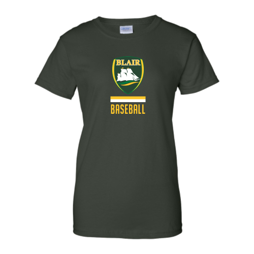 Load image into Gallery viewer, Blair Baseball - Ladies' Short Sleeve Cotton Tee
