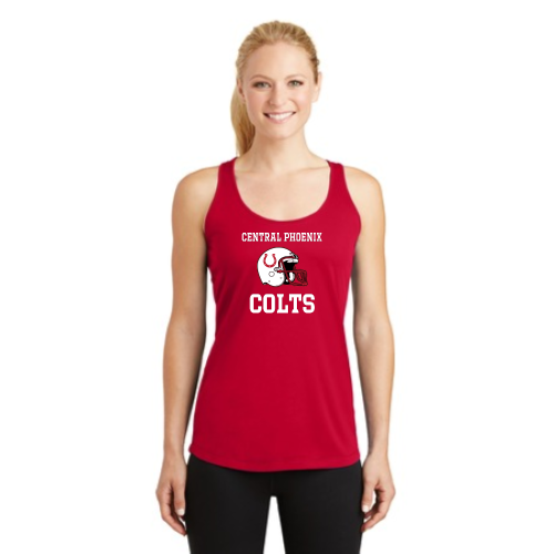 Load image into Gallery viewer, Central Phoenix Colts YFB - Sport-Tek Ladies PosiCharge Competitor Racerback Tank
