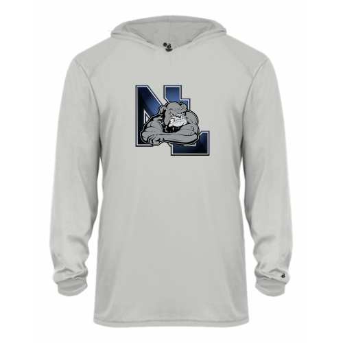 Northern Lehigh Wrestling - Youth LS Performance Tee with Hood