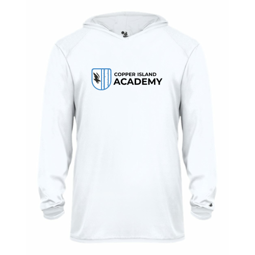 Copper Island - Youth LS Performance Tee with Hood