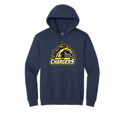 DCA Chargers - Adult Pullover Hood Sweatshirt