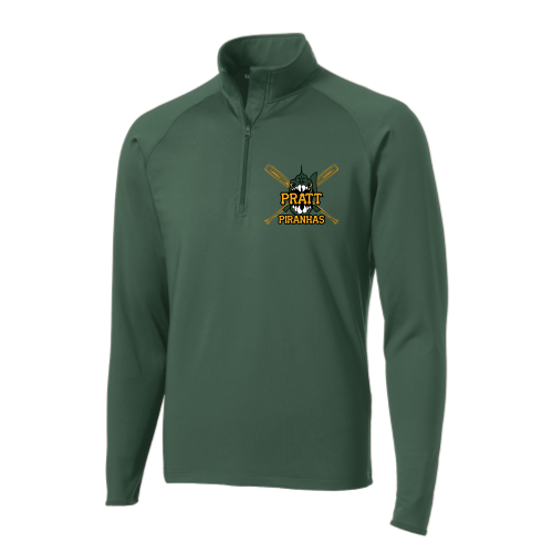 Pratt Piranhas - Sport-Tek Sport-Wick Stretch 1/4-Zip Pullover